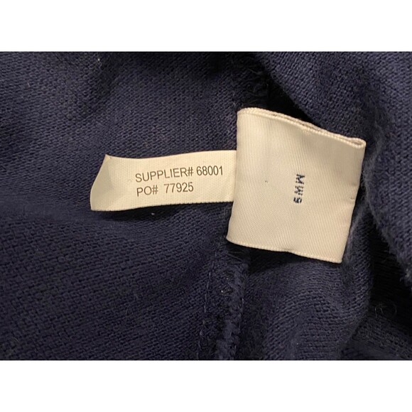 Vtg POLO RALPH LAUREN Cotton Polo Shirt Men's XL Navy BIG PONY Red Custom Fit - Picture 16 of 16